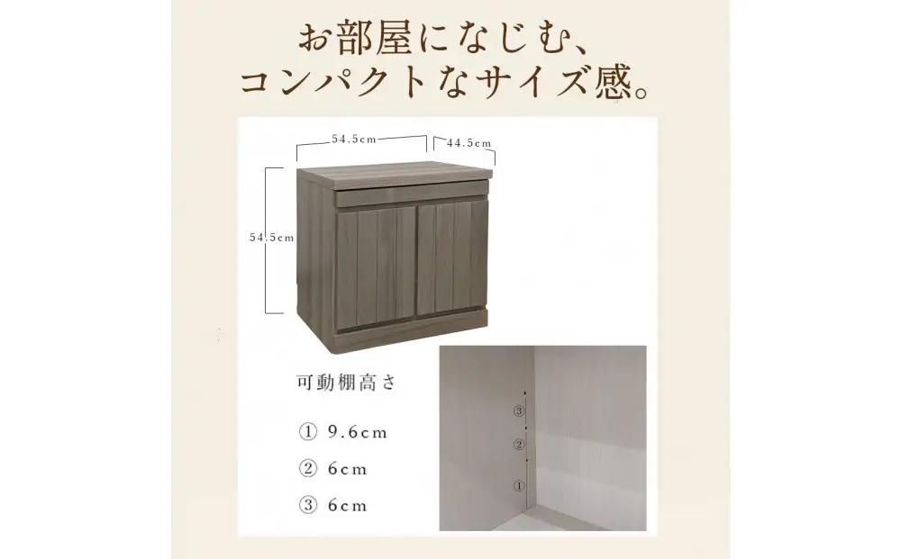 国産 完成品 仏壇 雅楽 うた 幅54.5cm 奥行45cm 高さ54.5cm アッシュグレー