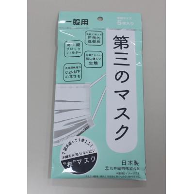 ふるさと納税 中能登町 第三のマスク(5枚入り×4)