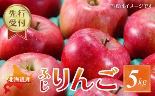 【2025年11月下旬以降発送分先行予約】りんご (ふじ)  5kg