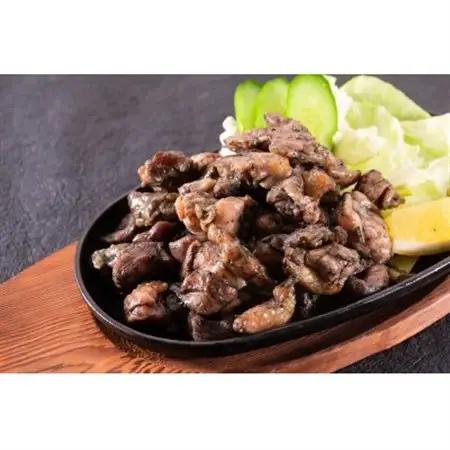 【毎月定期便】はかた地どり炭火焼セット500g(100g×5p)全3回_肉 地鶏 鶏肉   肉  鶏肉   定期便 定期便  _【配送不可地域：離島】【4054417】