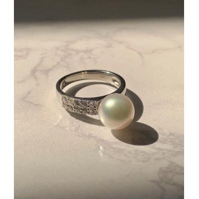ふるさと納税 鳥羽市 あこや真珠リング(15号) 650-03