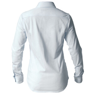 DJS-002 decollouomo メンズドレスシャツ長袖（生地／コンコルド）サックスブルー／Sサイズ