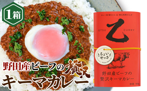 
            No.316 野田産ビーフの贅沢キーマカレー ／ 牛肉 旨味 玉ねぎ スパイス 千葉県
          