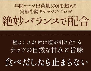 【ゆうパケット】父母の塩有塩ミックスナッツ4種　600g(300g×2袋)