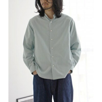 【ふるさと納税】 Kinudian オフィサーシルクシャツ 【サックス】 フリーサイズ ユニセックス ( シャツ シルクシャツ ファッション オフィサー ビジネスカジュアル オフィスカジュアル おしゃれ お洒落 シルク 絹製品 京都 丹後 与謝野 )