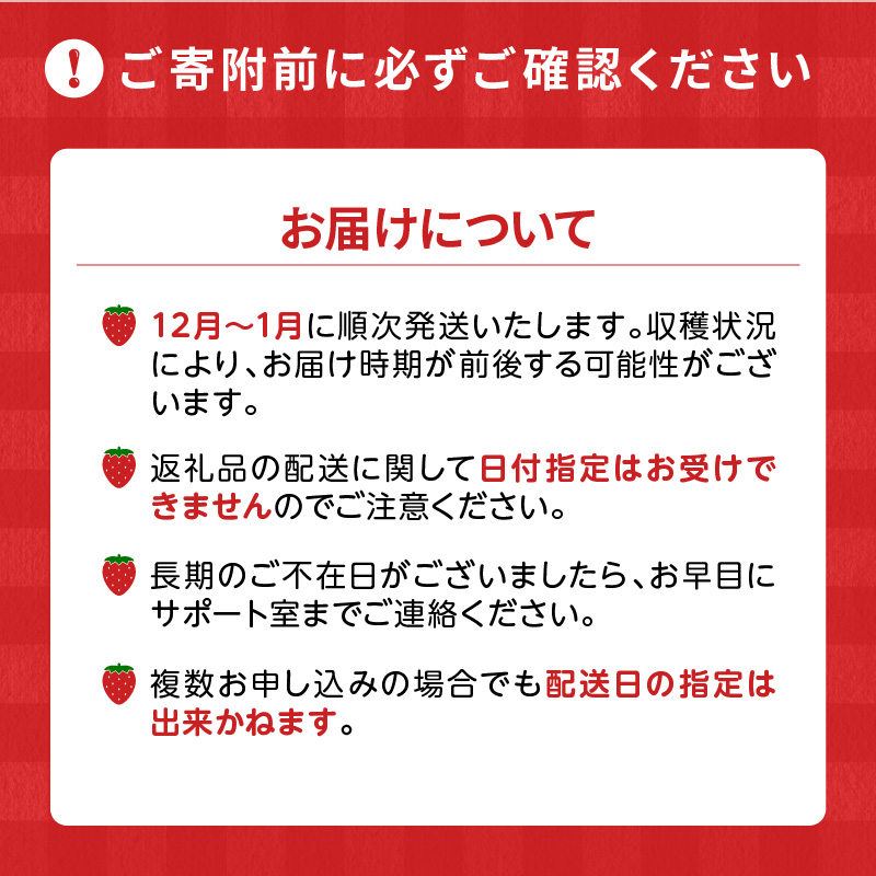 【2026年12月以降お届け】福岡産［冬］あまおう2パック_冬くるめ あまおう 250g × 2パック 合計 500g 冷蔵 濃厚 甘い 大粒 果汁 アフター保証 安心安全 国産 いちご 果物 アレン