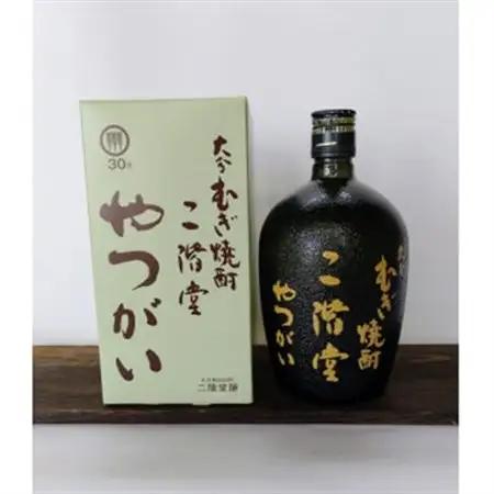 【2ヵ月毎定期便】二階堂やつがい30度(720ml)4本セット 全6回_大分むぎ焼酎 二階堂 麦焼酎 焼酎 酒 酒セット 焼酎セット  まとめ買い 酒の定期便_【4009981】
