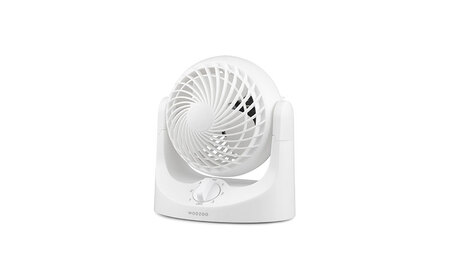 サーキュレーター 卓上扇マカロンミニ固定式 TAF-MKM10N-W ホワイト アイリスオーヤマ 卓上サーキュレーター マカロン型 卓上用 コンパクト スリム かわいい 角度調節  軽量 キッチン 寝
