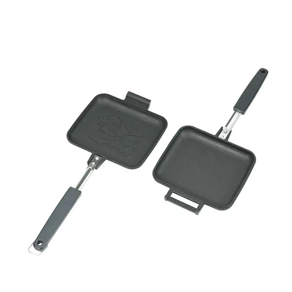 [ベルモント] ホットサンドメーカー フラット フッ素樹脂加工 アルミ合金製ホットサンドメーカー
