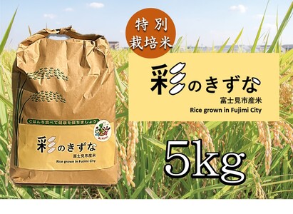 特別栽培米　彩のきずな（令和7年産）5㎏（1袋）【毎月数量限定】