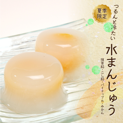 【期間限定】つるんと冷たい水まんじゅう　4種16個