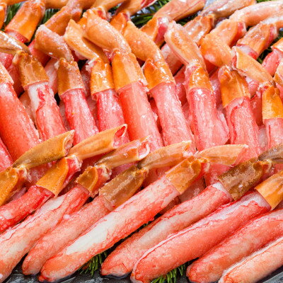 【ふるさと納税】【小サイズ】料理に大活躍!生冷凍ズワイ蟹棒ポーション1kg(500g×2) 500gで25～30本【配送不可地域：離島】【1732452】