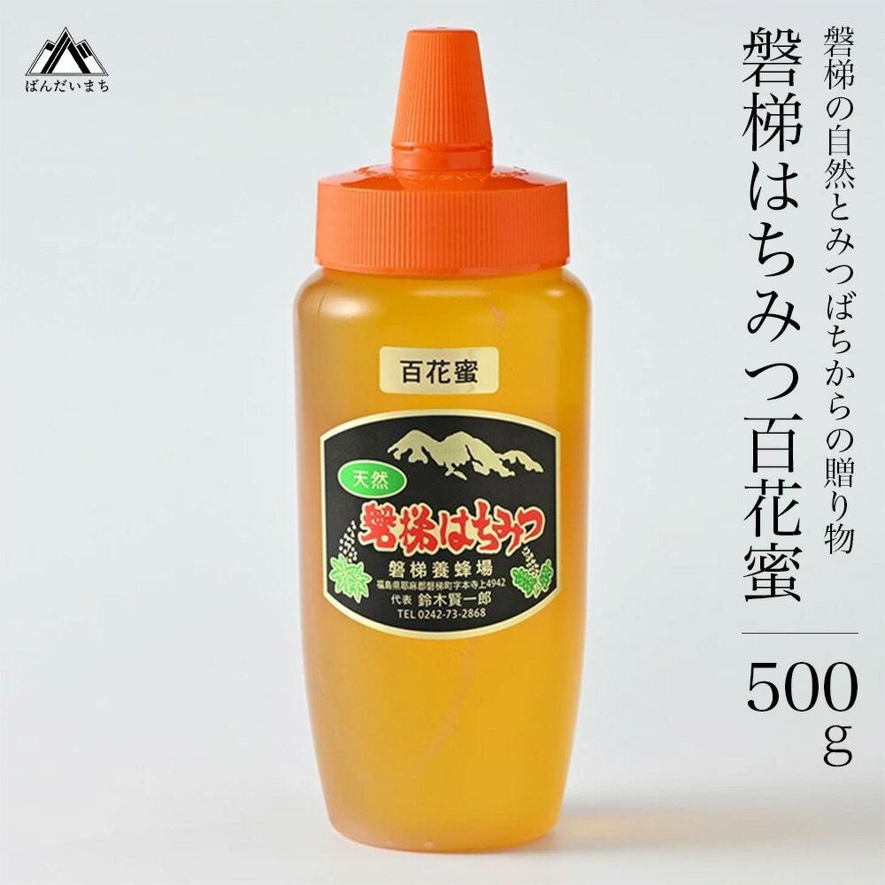 【ふるさと納税】国産はちみつ　磐梯はちみつ　百花蜜　500g