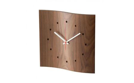 【ギフト用】旭川家具　コサイン　マイン掛け時計　ウォルナット|時計_02005
