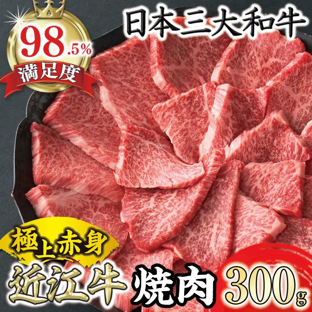 近江牛 極上 赤身 焼肉 ランプ イチボ  300g 冷蔵 寛閑観【FR12W】【 近江牛 】 牛肉
