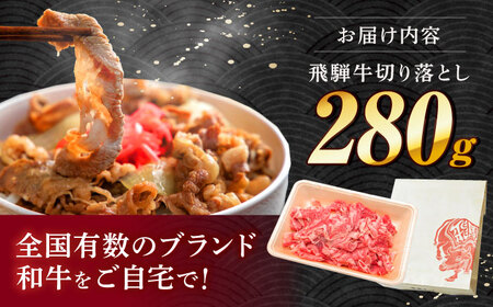 飛騨牛 切り落とし 280g 多治見市 / 養老ミート 冷凍 赤身 和牛 訳あり お試し[THG002]