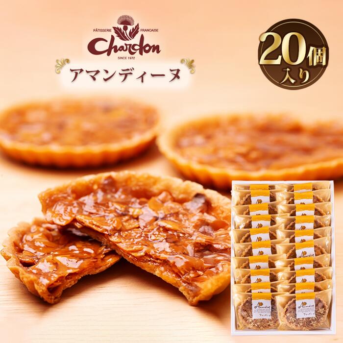 【ふるさと納税】No.221 アマンディーヌ詰合せ　20個入り ／ アーモンド 香ばしい キャラメル 菓子 スイーツ デザート 送料無料 愛知県