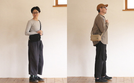 須田帆布　ミニ・ショルダー(ベージュ)【 バッグ 茨城県バッグ つくば市バッグ おすすめバッグ こだわりバッグ 帆布バッグ ﾊﾞｯｸﾞ ﾊﾞｯｸﾞ 】