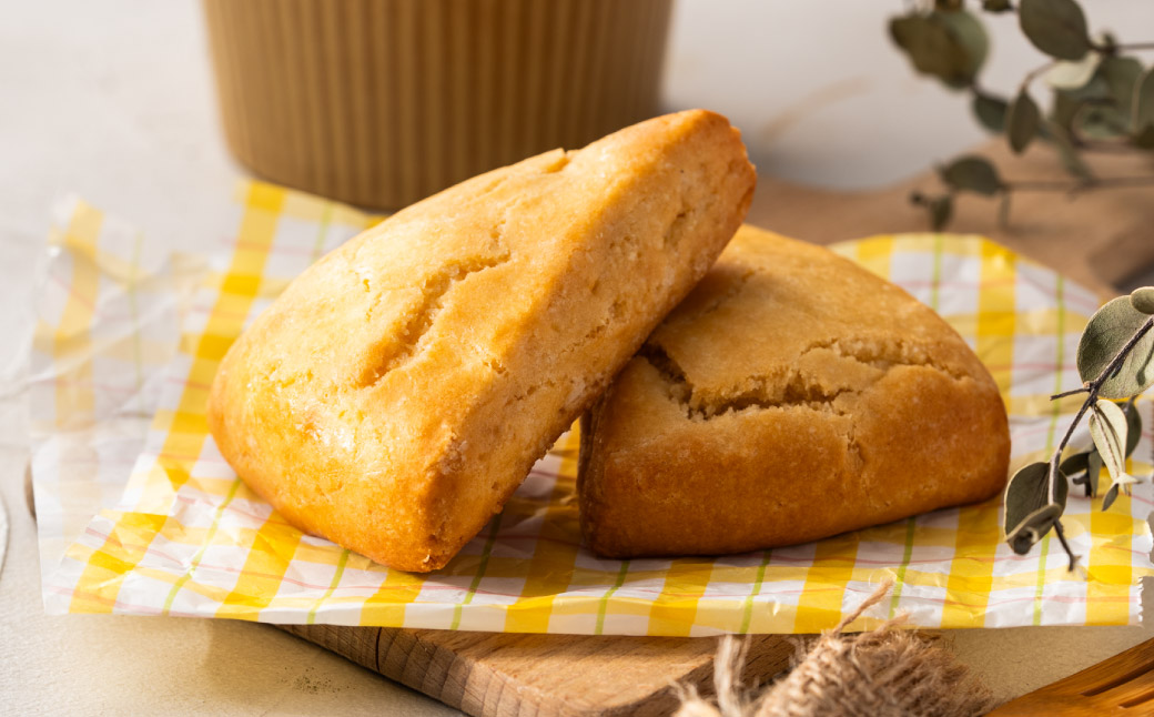 グルテンフリー 低糖質スイーツ 有機ココナッツプロテインスコーン 8個 / スイーツ マフィン 低糖質 ダイエット 朝食 お菓子 焼菓子 糖質オフ 個包装 ギフト（小麦粉・砂糖・トランス脂肪酸・人工甘