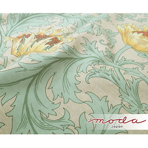 座布団カバー 55×59 アネモネ グリーン 座布団 カバー ベストオブモリス ウィリアム モリス 生地 55 59 綿100% 綿100 綿 インテリア MR-5559-A 大阪 大阪府 岸和田市