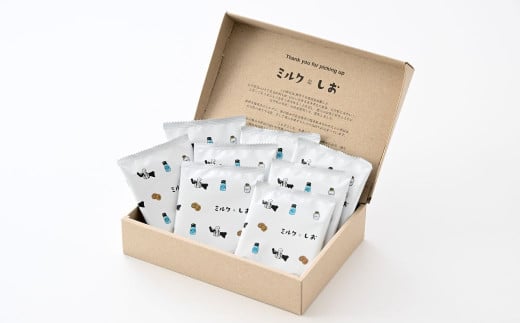 ミルクとしお（2箱入り）　能登復興支援 高校生がつくった！石川県を代表するお土産