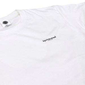 バックプリント 足利市 マンホールTシャツ 白 M