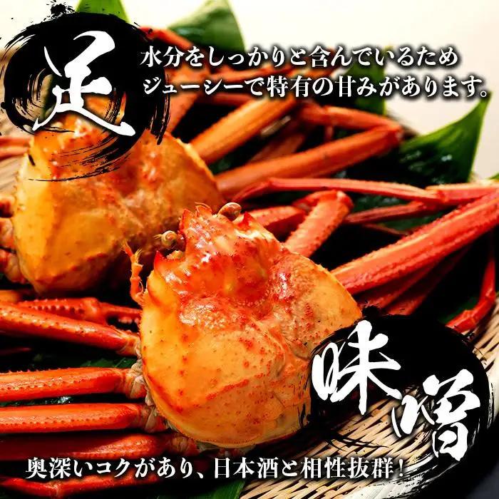 カニ 2027年2月発送 訳あり ボイル紅ズワイガニ 2～3杯セット かに 蟹 冷蔵