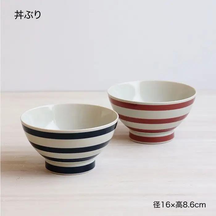 【波佐見焼】kurawanka太駒柄 茶碗 どんぶり そばちょこ 6点セット 食器 皿 【和山】 [WB19]  波佐見焼