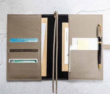 maf pinto (マフ ピント) 手帳カバー B6サイズ トープ ADRIA LINE レザー 本革 日本製