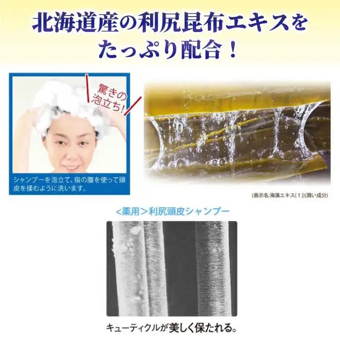 【5本入】［薬用］利尻頭皮シャンプー ［医薬部外品］ 糸島市 / 株式会社ピュール ヘアケア シャンプー [AZA093]