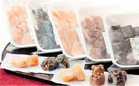 ゆべし切り落としお任せ４パックデザート スイーツ 和菓子 贈答 もちもち食感 くるみ お菓子 お土産 岩手県北上市 A0131　菓団