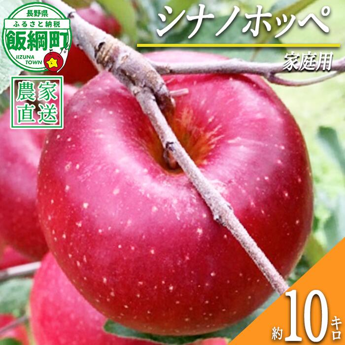 【ふるさと納税】 りんご シナノホッペ 家庭用 10kg ファームトヤ 令和8年度収穫分 長野県 飯綱町 〔 信州 果物 フルーツ リンゴ 林檎 長野 予約 農家直送 〕発送時期：2026年11月上旬〜2026年11月下旬 {**}