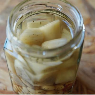 ふるさと納税 韮崎市 甲州スパークリングと「マコモダケ・大豆」のピクルスセット |  | 03