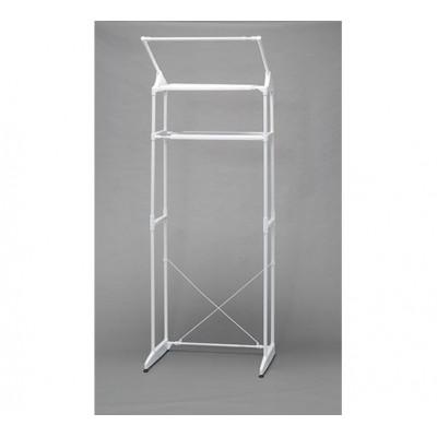 ふるさと納税 大河原町 ハンガーバー付ランドリーラック ホワイト アイリスオーヤマ[53753035] |  | 02