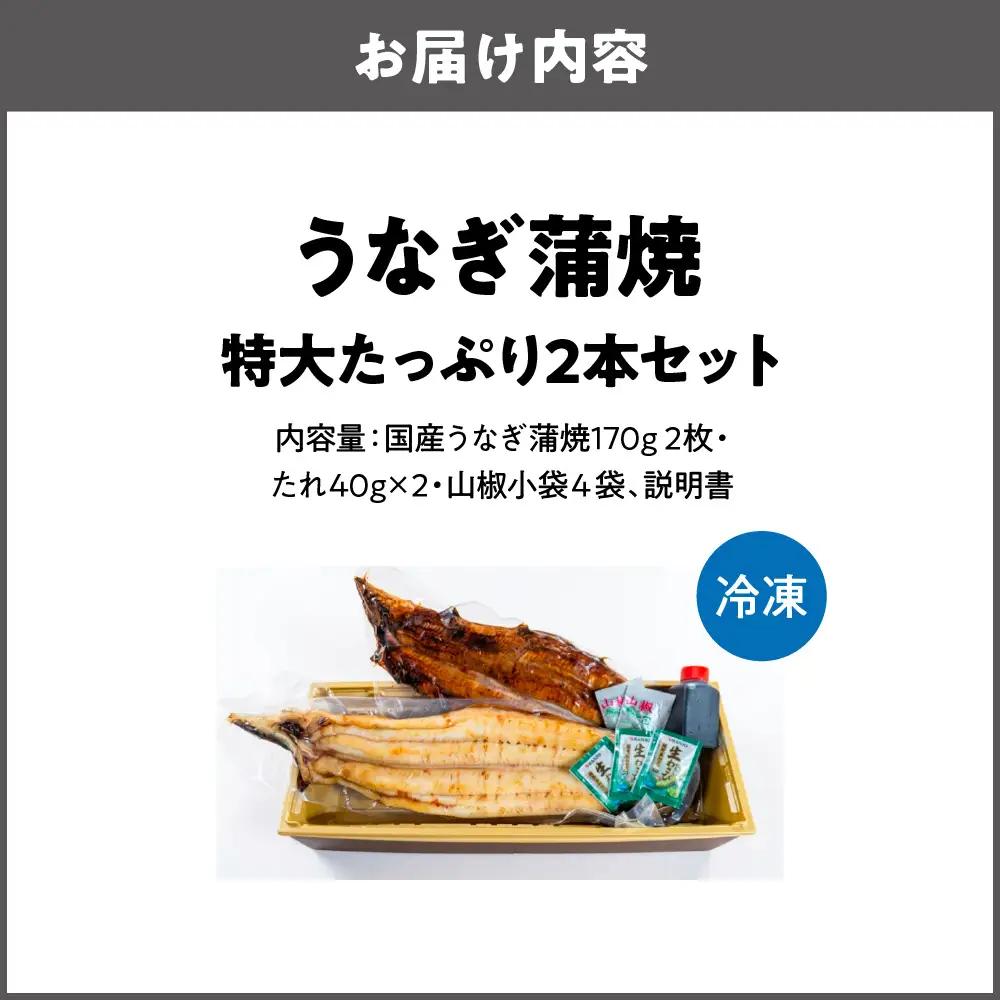 【商店街逸品】矢作川うなぎ蒲焼 『蒲焼』『白焼き』特大2本セット_OS389-0006-01