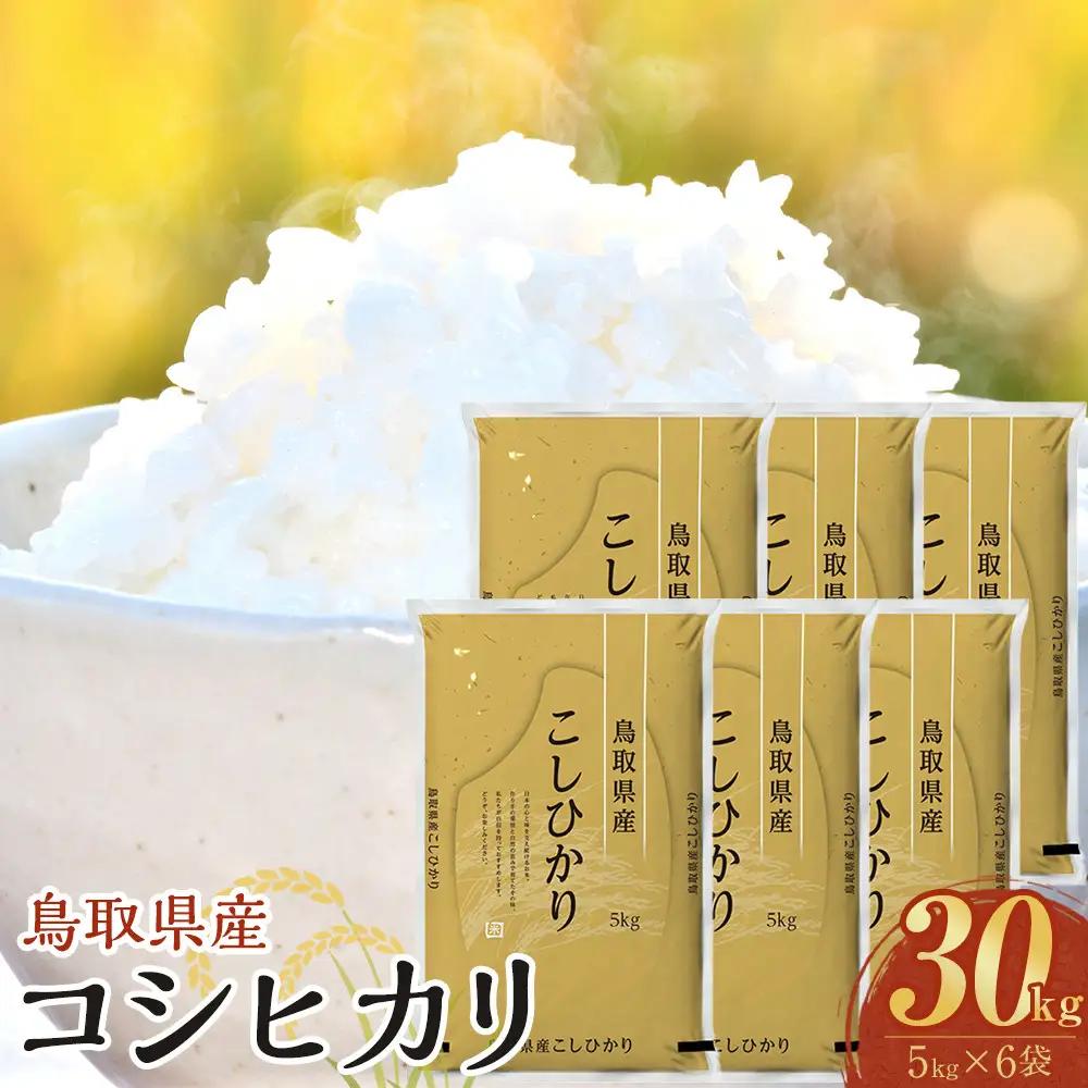 1090.【令和8年産新米産】【食味鑑定士厳選】 鳥取県産 コシヒカリ30kg (5kg×6袋)