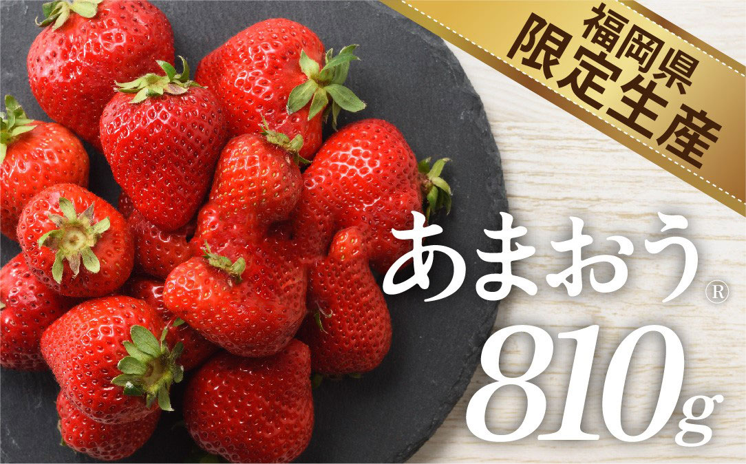 AB379.人気ナンバー1獲得★限定品★あまおう約810g（２０２６年１月以降配送）