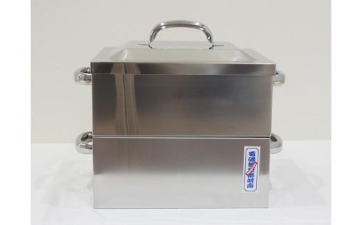 
IH対応業務用角蒸し器1段30cm (蒸し布付) FC060009
