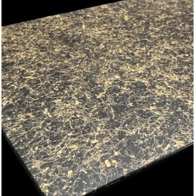 ふるさと納税 高野町 ガラスプレート S(D)　乱糸(マット仕上げ)漆黒 |  | 01