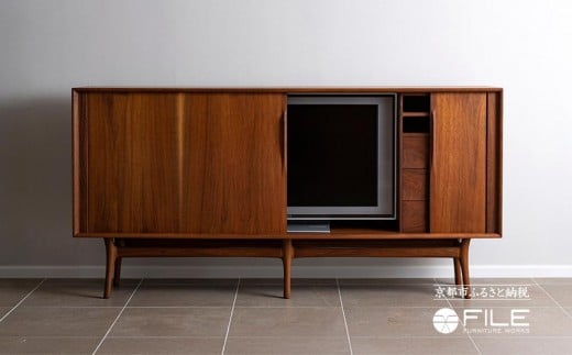 
            【FILE FURNITURE WORKS】TVキャビネット＜SHUTTER TV CABINET＞［ 京都 家具 インテリア テレビ おしゃれ 人気 おすすめ 国産 職人 一点もの オーダー 東京 田園調布 ショールーム 通販 送料無料 ふるさと納税  ］
          