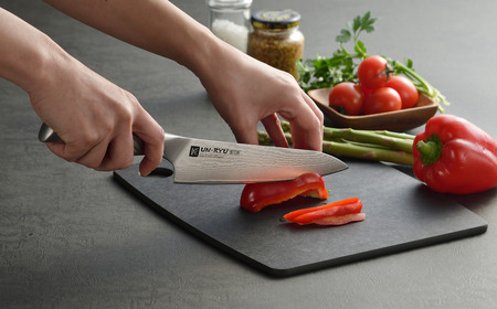 オールステンレス三徳包丁 刃部17.5cm [匠 UN-RYU(雲竜)] 175mm 包丁 庖丁 燕三条製 下村工業 調理器具 キッチン用品 【044S028】