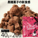 【ふるさと納税】黒糖菓子の新食感「チョコっとぅ。」40g×20袋