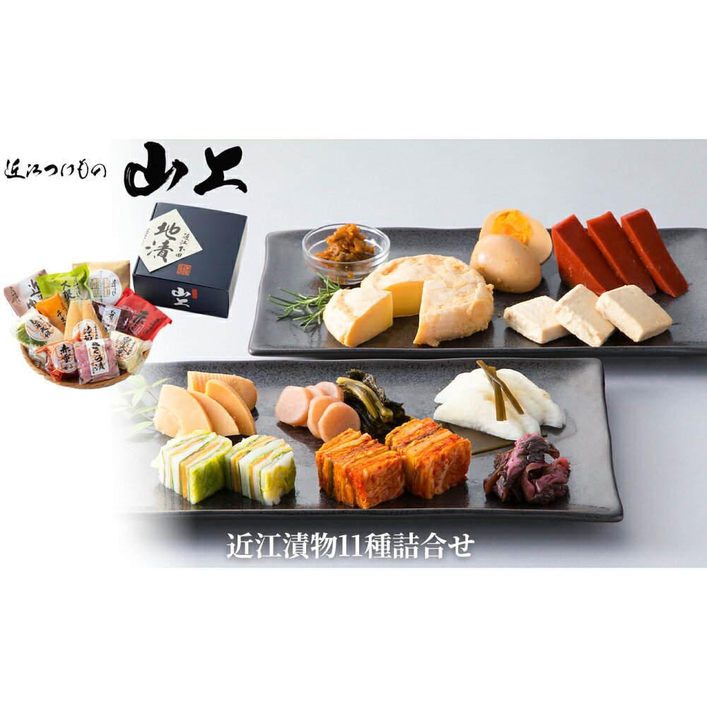 【ふるさと納税】【高島屋選定品】やまじょう 近江漬物11種詰合せ K150 漬物 野菜 しば漬け 白菜 大葉 下田なす 肉味噌 チーズ こんにゃく 大根 やさい しそ 惣菜 おかず ごはんのお供 酒の肴 グルメ 滋賀県 湖南市 送料無料