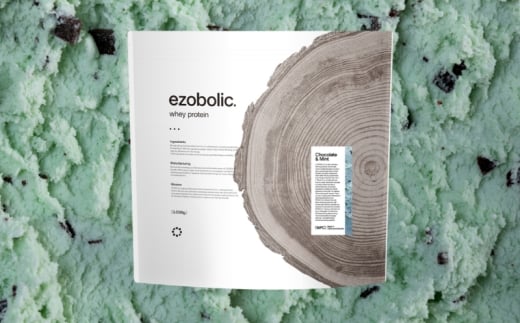 【チョコミント風味】 EZOBOLIC プロテイン 3kg