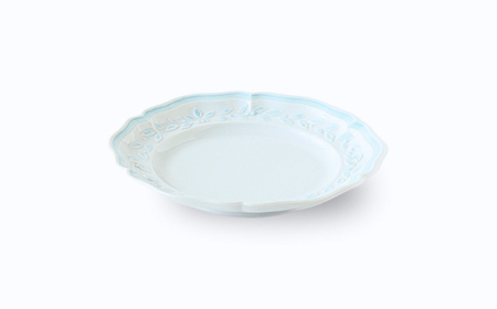 【波佐見焼】ombre de fleur オリーブM palette blue 4枚セット【翔芳窯】[FE567]