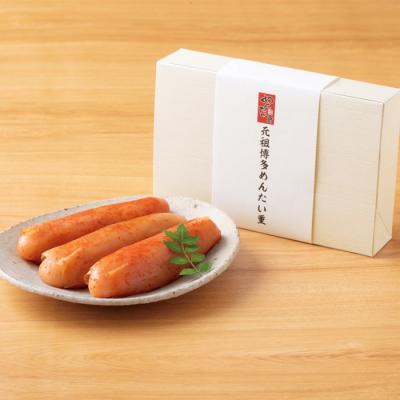 ふるさと納税 新宮町 【元祖博多めんたい重】めんたい重の昆布巻き明太子3本セット【辛子明太子】.AC166 |  | 01