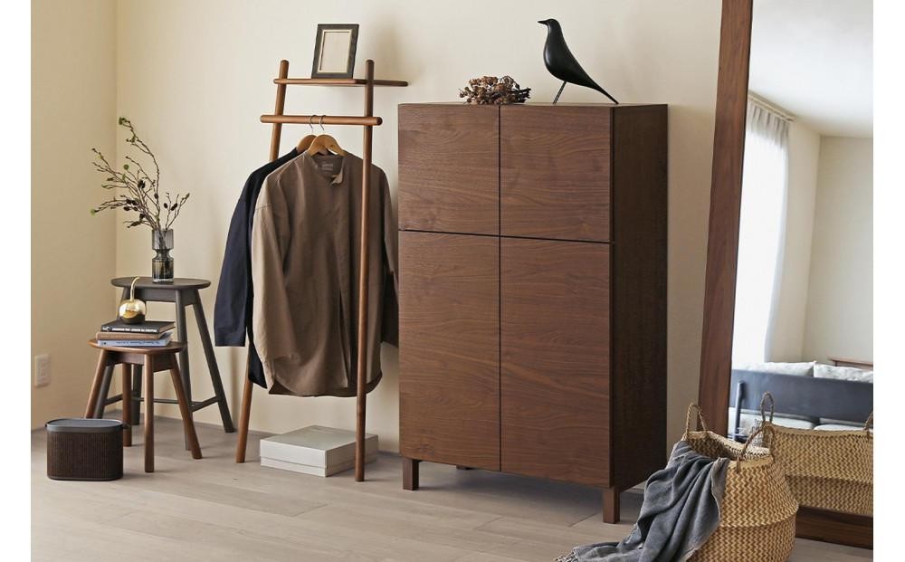 
                  【開梱設置】高野木工 レッチェ 80ハイキャビネット WN【10年保証】
                