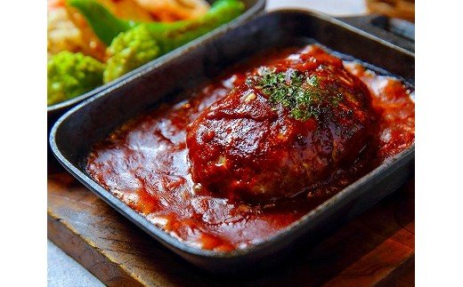 博多和牛とろけるハンバーグ140g×4個★ステーキ屋さんの特製ソース付[H2024]
