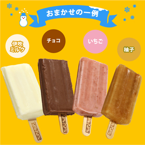 アイスキャンデー 味おまかせ 8本入 食べ比べ アイスキャンディー アイス  アイスバー アイスクリーム クラフトアイスキャンデー レトロ デザート スイーツ おやつ 冷凍 手作り フルーツ ミルク 