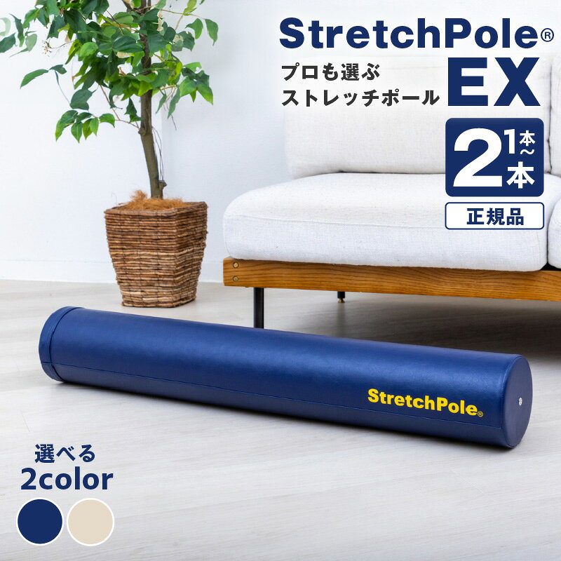 【ふるさと納税】ストレッチポール 長さ 98cm × 直径 15cm 正規品 セット 選べる 姿勢改善 コンディショニング インナーマッスル トレーニング エクササイズ DVD付き 器具 セルフケア ヨガ ピラティス 体幹 腰痛 肩こり 背骨 運動 福祉貢献 大阪府 泉佐野市 送料無料